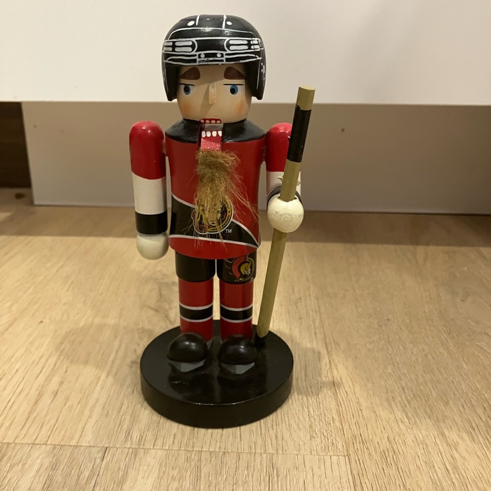 NHL Ottawa Hockey Nutcracker